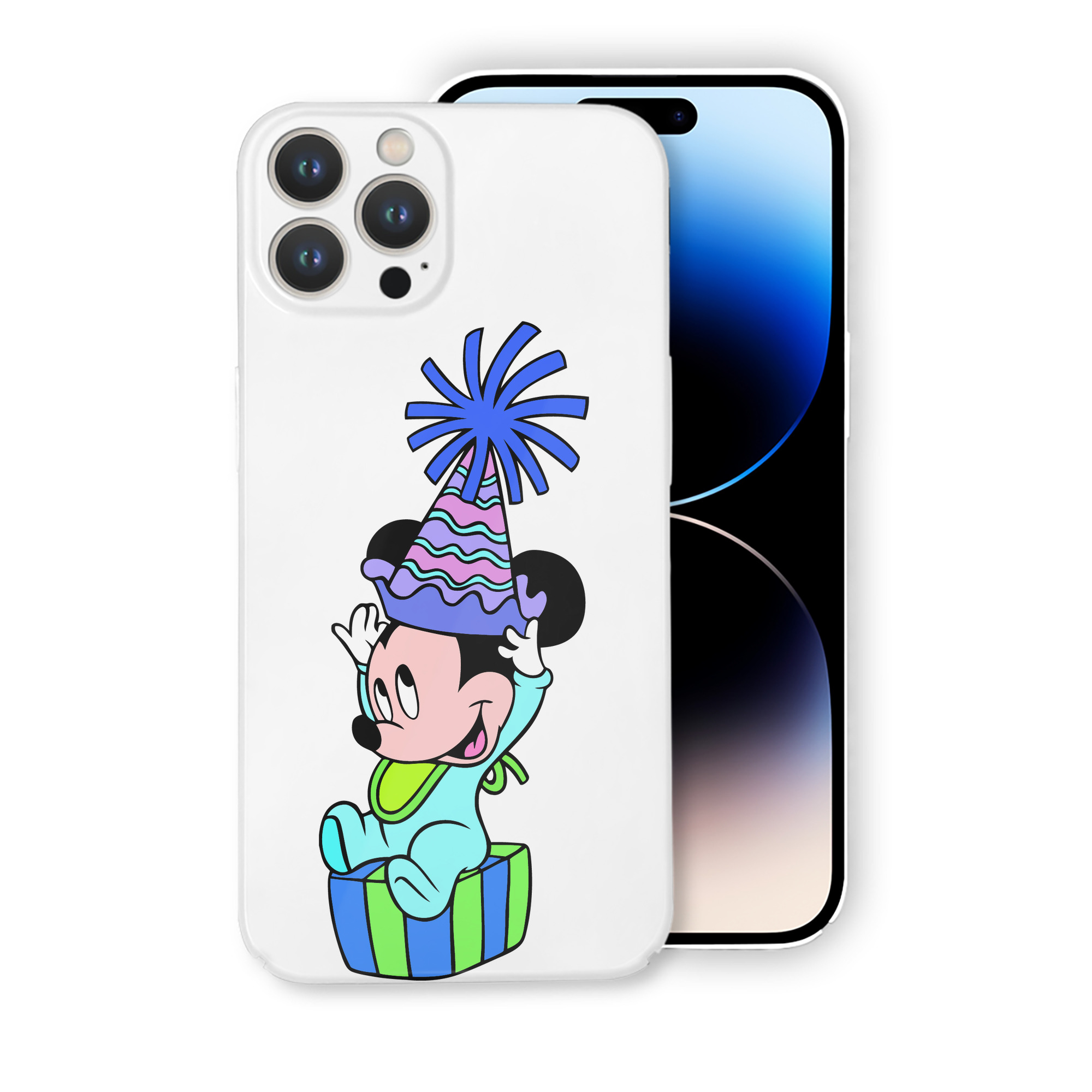 （画像用） ミッキーマウス Mickey Mouse 【iPhone 14シリーズ対応】ハードケース